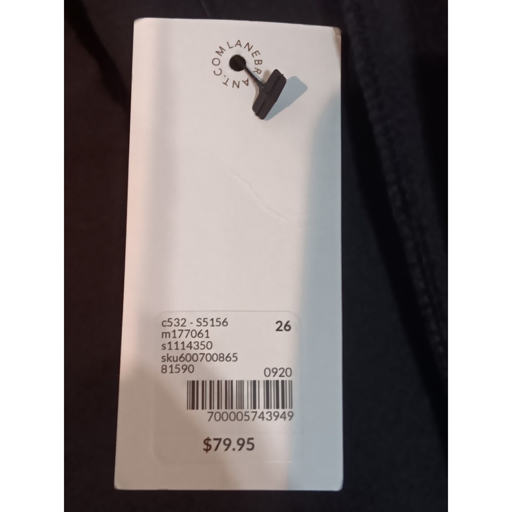 NEW Lane Bryant Women's 4X Plus Size 26 Black On-The-Go Ankle Mid Rise‎ Pant - Picture 10 of 11